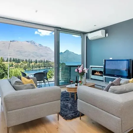 Luxury Lakeview 2 Bedroom Apartment Queenstown Exterior photo